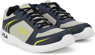 

Fila WADE Running Shoes For Men(Grey, Gry/nvy/yel