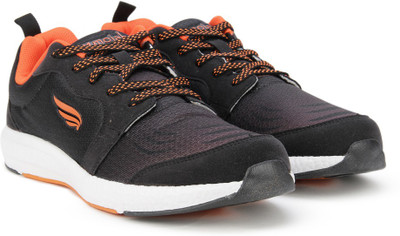 

Mmojah Energy-45 Running Shoes For Men(Black, Black/vermillion orange