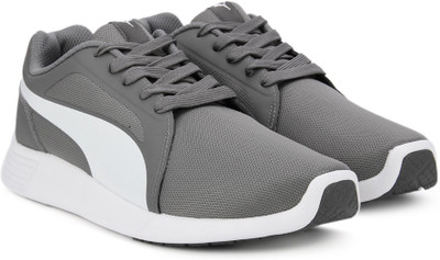 

Puma ST Trainer Evo IDP Running Shoes For Men(White, Grey, Quiet shade-puma white