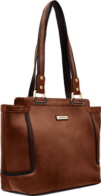 

JFL-Jewellery For Less Women Formal Brown PU Shoulder Bag
