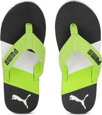 

Puma Robby DP Flip Flops, Puma black-puma white-limepunch