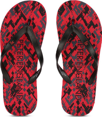 

Peter England PE Slippers, Red