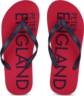 

Peter England PE Slippers, Red
