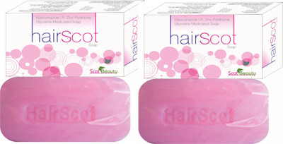 

Hairscot Ketoconazole Soap(75 g, Pack of 2)