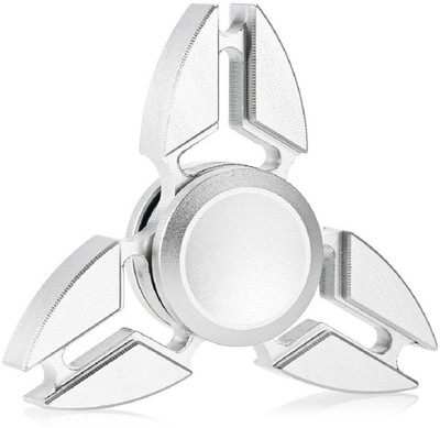 

Montez Metal 3 Crab Claw Fidget Hand Spinner Toy (silver)(Silver)
