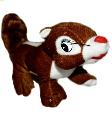 

SpotDeal soft 08 squirrel Soft Toy - 10 cm(Multicolor)