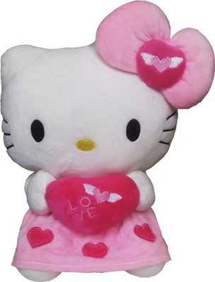 

kidoz kingdom HELLO KITTY SOFT TOY MEDIUM - 11 inch(Pink)