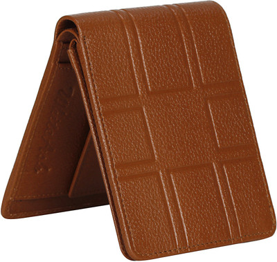 

WhiteAsh Men Tan Genuine Leather Wallet(6 Card Slots)