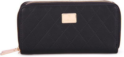 

Van Heusen Women Casual Black Genuine Leather Wallet(12 Card Slots)