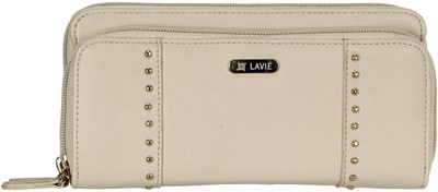 

Lavie Women Evening/Party Beige Artificial Leather Wallet(6 Card Slots), Camel