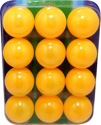 

Sports 101 Smash Premium Table Tennis Ball(Pack of 12, Orange)