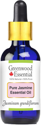 

Greenwood Essential Pure Jasmine Essential Oil (Jasminum grandiflorum) 100% Natural & undiluted(2 ml)