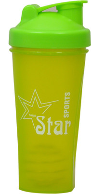 

mega star 600 ml Shaker, Sipper (1 pcs green) 600 ml Shaker(Pack of 1, Green)