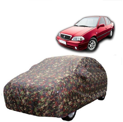 MoTRoX Car Cover For Maruti Suzuki Esteem (With Mirror Pockets)(Multicolor)
