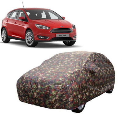 MoTRoX Car Cover For Ford Focus (With Mirror Pockets)(Multicolor)