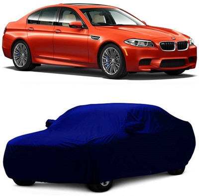 MoTRoX Car Cover For BMW M5 (With Mirror Pockets)(Blue)