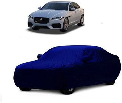 MoTRoX Car Cover For Jaguar XF (With Mirror Pockets)(Blue)