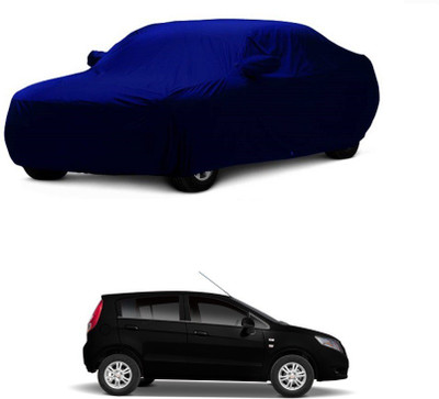 MoTRoX Car Cover For Chevrolet Sail UVA (With Mirror Pockets)(Blue)