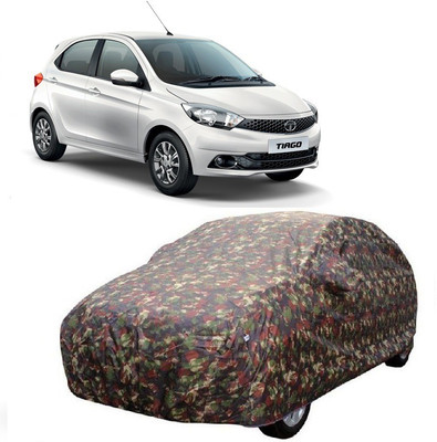 MoTRoX Car Cover For Tata Tiago (With Mirror Pockets)(Multicolor)