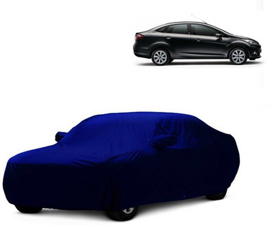 MoTRoX Car Cover For Ford Fiesta Old (With Mirror Pockets)(Blue)