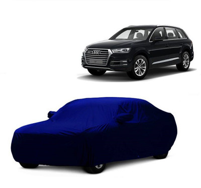 MoTRoX Car Cover For Audi Q7 (With Mirror Pockets)(Blue)