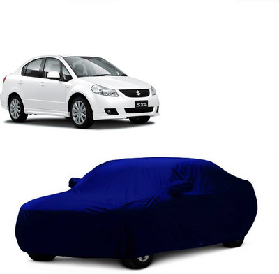 MoTRoX Car Cover For Maruti Suzuki SX4 (With Mirror Pockets)(Blue)