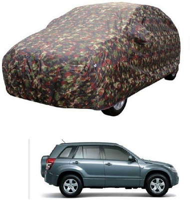 MoTRoX Car Cover For Maruti Suzuki Grand Vitara (With Mirror Pockets)(Multicolor)