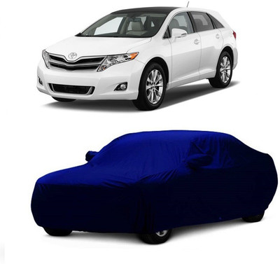 MoTRoX Car Cover For Toyota Venza (With Mirror Pockets)(Blue)