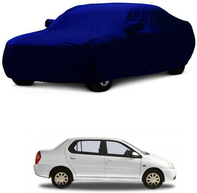 MoTRoX Car Cover For Tata Indigo (With Mirror Pockets)(Blue)
