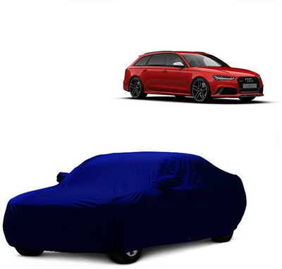 MoTRoX Car Cover For Audi RS6 (With Mirror Pockets)(Blue)