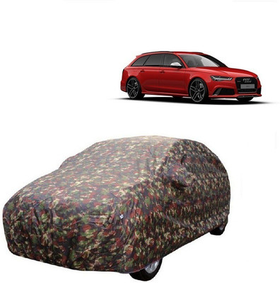 MoTRoX Car Cover For Audi RS6 (With Mirror Pockets)(Multicolor)