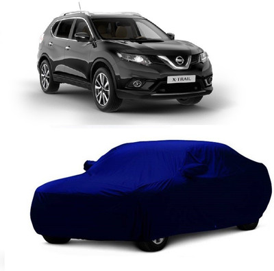 MoTRoX Car Cover For Nissan X-Trail (With Mirror Pockets)(Blue)
