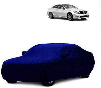 MoTRoX Car Cover For Mercedes Benz C280 (With Mirror Pockets)(Blue)