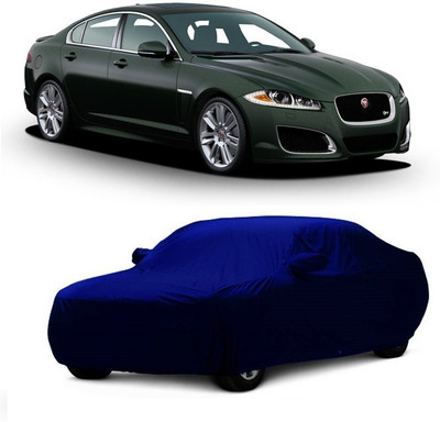 MoTRoX Car Cover For Jaguar XFR (With Mirror Pockets)(Blue)