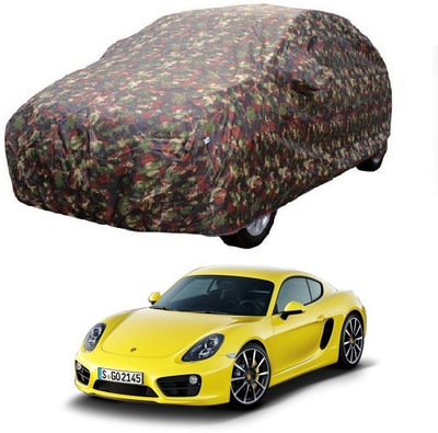 MoTRoX Car Cover For Porsche Cayman (With Mirror Pockets)(Multicolor)