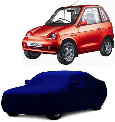 MoTRoX Car Cover For Mahindra Reva (With Mirror Pockets)(Blue)