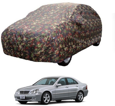 MoTRoX Car Cover For Mercedes Benz C200 (With Mirror Pockets)(Multicolor)