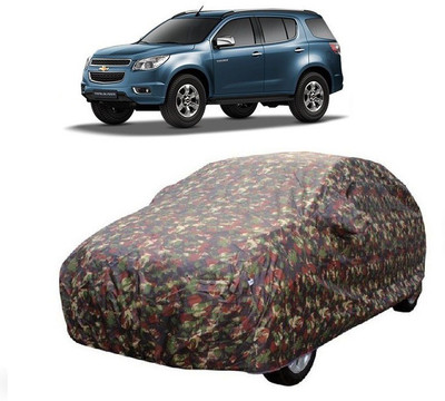 MoTRoX Car Cover For Chevrolet Trailblazer (With Mirror Pockets)(Multicolor)