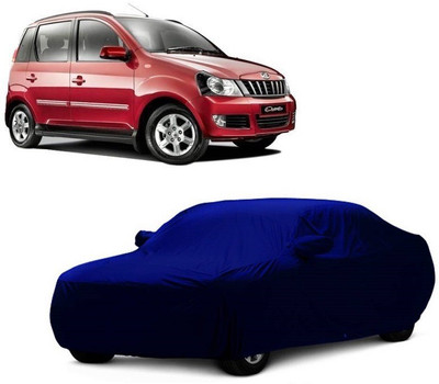 MoTRoX Car Cover For Mahindra Quanto (With Mirror Pockets)(Blue)