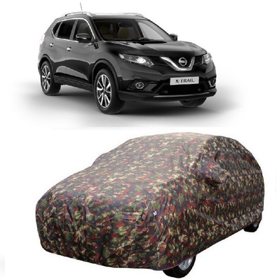 MoTRoX Car Cover For Nissan X-Trail (With Mirror Pockets)(Multicolor)