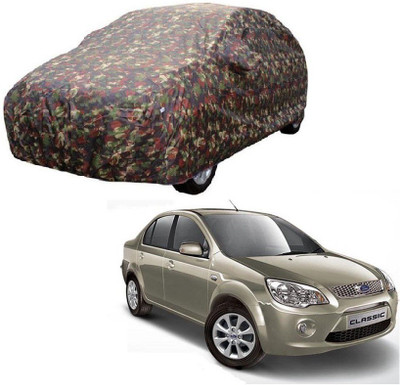 MoTRoX Car Cover For Ford Fiesta Classic (With Mirror Pockets)(Multicolor)