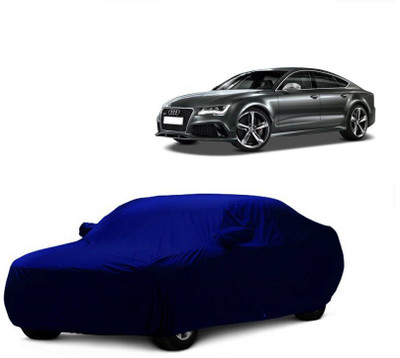 MoTRoX Car Cover For Audi RS7 (With Mirror Pockets)(Blue)