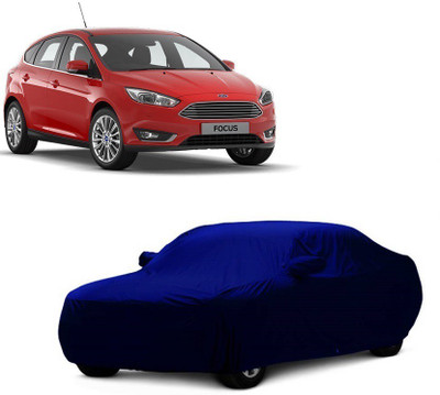 MoTRoX Car Cover For Ford Focus (With Mirror Pockets)(Blue)