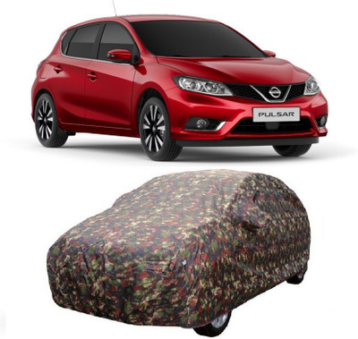 MoTRoX Car Cover For Nissan Pulsar (With Mirror Pockets)(Multicolor)
