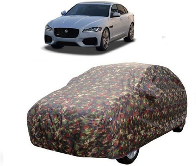 MoTRoX Car Cover For Jaguar XF (With Mirror Pockets)(Multicolor)