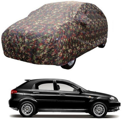 MoTRoX Car Cover For Chevrolet Optra SRV (With Mirror Pockets)(Multicolor)