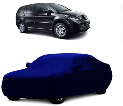 MoTRoX Car Cover For Tata Aria (With Mirror Pockets)(Blue)