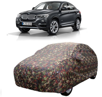MoTRoX Car Cover For BMW X4 (With Mirror Pockets)(Multicolor)