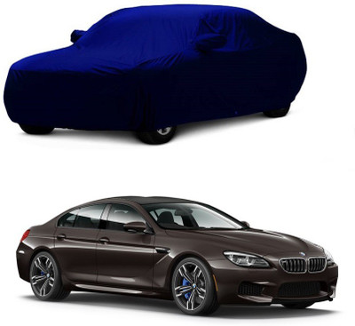 MoTRoX Car Cover For BMW Gran Coupe (With Mirror Pockets)(Blue)
