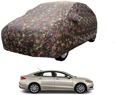 MoTRoX Car Cover For Ford Fusion (With Mirror Pockets)(Multicolor)